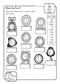 first grade worksheets - worksheet 112