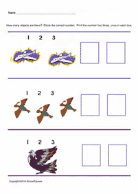 kindergarten worksheets - worksheet 25