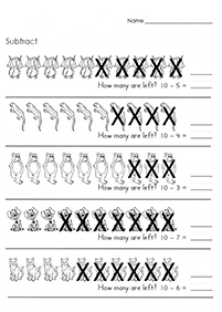 kindergarten worksheets - worksheet 252