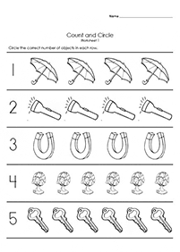 kindergarten worksheets - worksheet 261