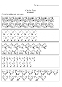 kindergarten worksheets - worksheet 288