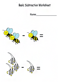 kindergarten worksheets - worksheet 3