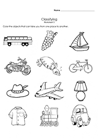 kindergarten worksheets - worksheet 59