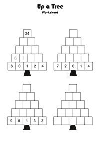 addition for kids - worksheet 107