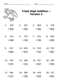 addition for kids - worksheet 119