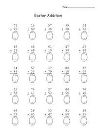 addition for kids - worksheet 125