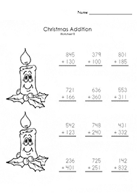 addition for kids - worksheet 129