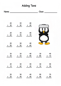 addition for kids - worksheet 30