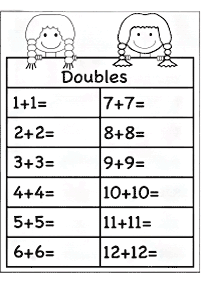 addition for kids - worksheet 7