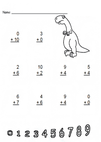 simple addition for kids - worksheet 103