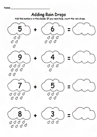 simple addition for kids - worksheet 30