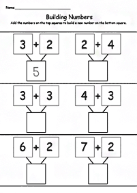 simple addition for kids - worksheet 41