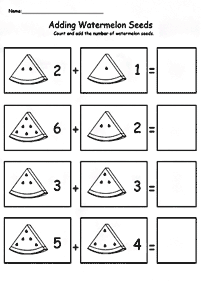 simple addition for kids - worksheet 62