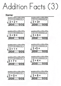 simple addition for kids - worksheet 66