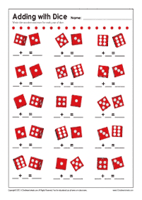 simple addition for kids - worksheet 70