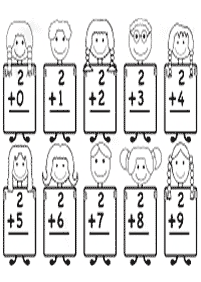 simple addition for kids - worksheet 71