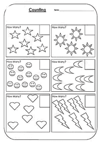 counting worksheets - worksheet 10