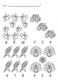 counting worksheets - worksheet 13