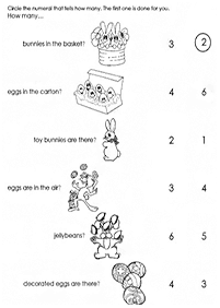 counting worksheets - worksheet 154