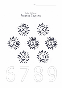 counting worksheets - worksheet 157