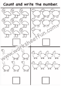 counting worksheets - worksheet 160