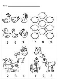 counting worksheets - worksheet 17