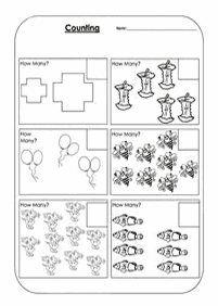 counting worksheets - worksheet 192