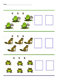 counting worksheets - worksheet 2