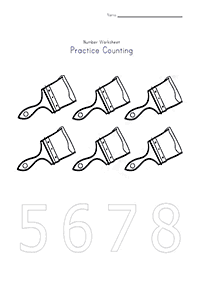 counting worksheets - worksheet 33