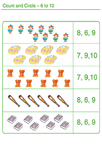 counting worksheets - worksheet 36