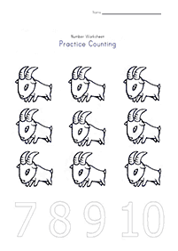 counting worksheets - worksheet 41