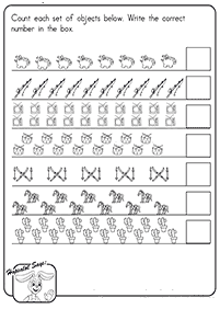 counting worksheets - worksheet 44