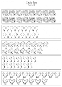 counting worksheets - worksheet 46