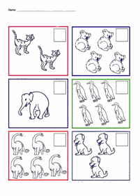 counting worksheets - worksheet 6