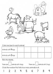 counting worksheets - worksheet 66