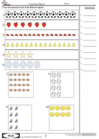 counting worksheets - worksheet 69