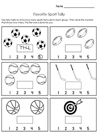 counting worksheets - worksheet 75