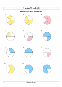 fractions worksheets - worksheet 104