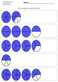 fractions worksheets - worksheet 106