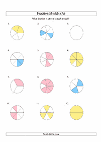 fractions worksheets - worksheet 111