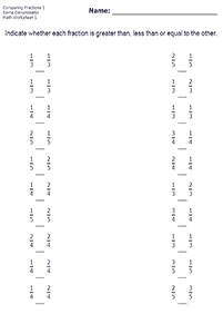 fractions worksheets - worksheet 114