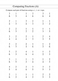 fractions worksheets - worksheet 120