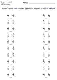 fractions worksheets - worksheet 126