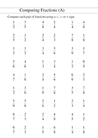 fractions worksheets - worksheet 128