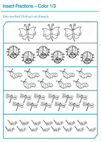 fractions worksheets - worksheet 13