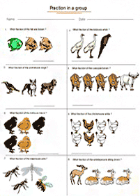 fractions worksheets - worksheet 170