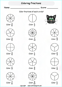 fractions worksheets - worksheet 35