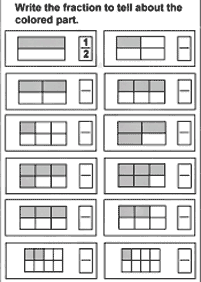 fractions worksheets - worksheet 52