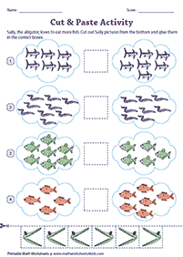 greater than less than - worksheet 1