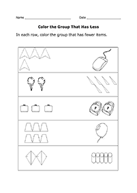 greater than less than - worksheet 26